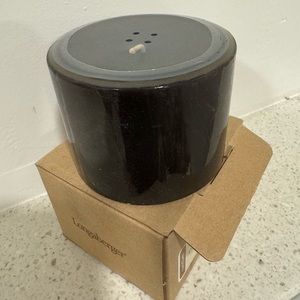 LONGABERGER PINT SIZE PILLAR CANDLE FLOWER GARDEN 3.5 x2.5 BRAND NEW IN BOX